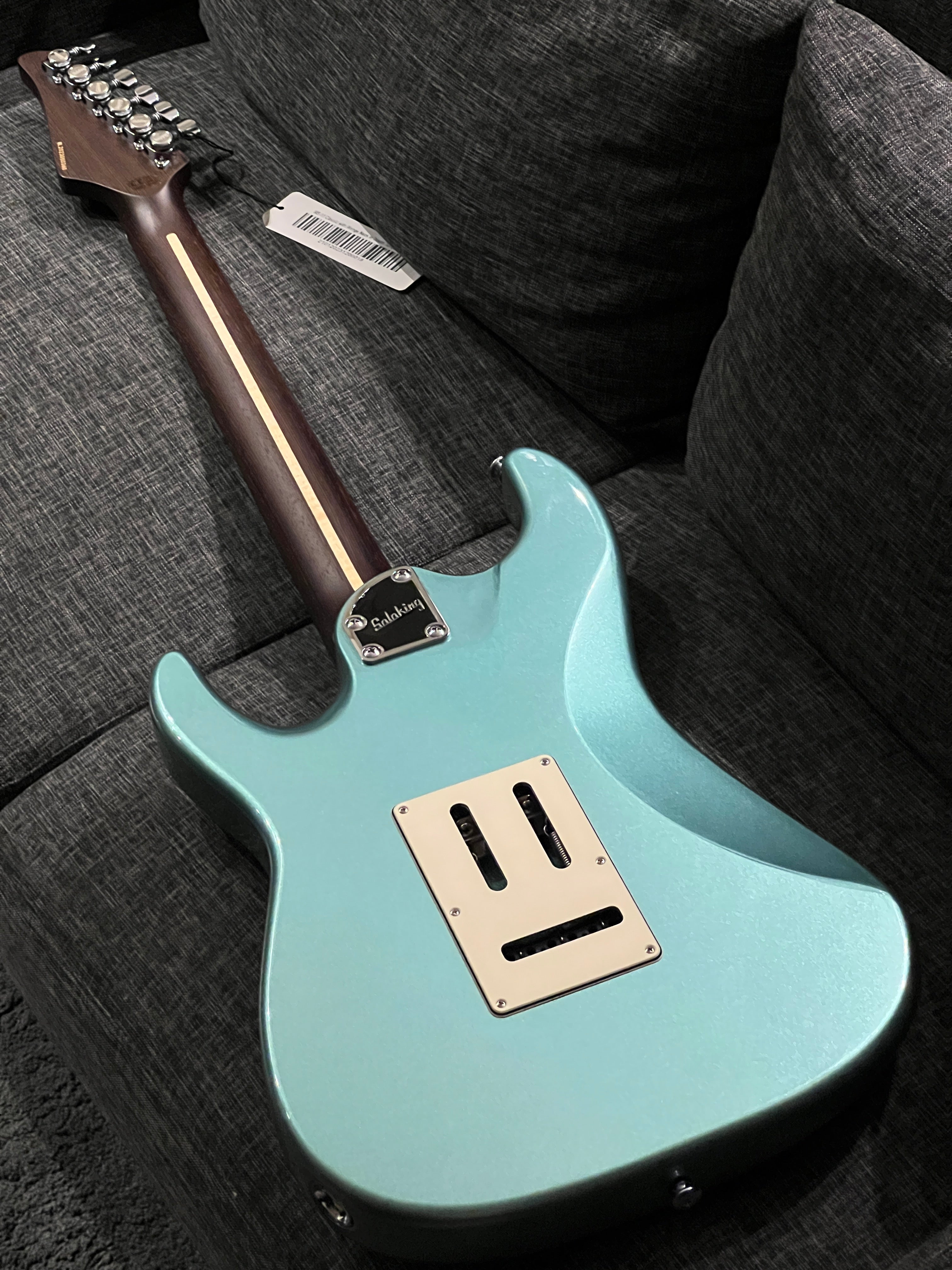 ギター Soloking MS-11 Classic Ocean Turquoise Soloking MS-11 Classic MKII with One Piece Wenge Neck in Ocean