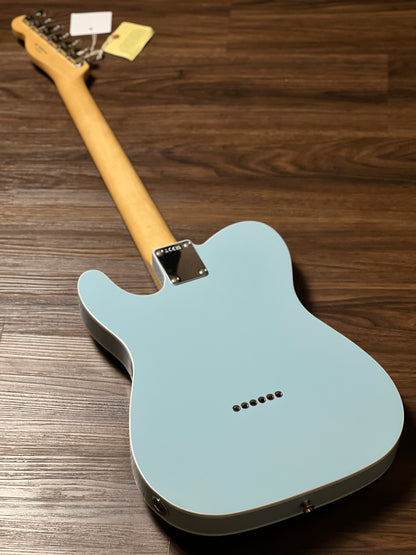Fender FSR Collection Traditional 60s Telecaster Custom with RW FB in Daphne Blue JD24023716