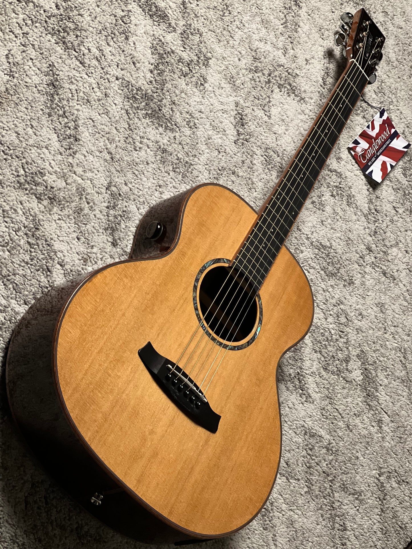 Tanglewood TRS1-E Rosewood Smart Solid Top Mini Folk Acoustic w/Pickup in Natural Gloss