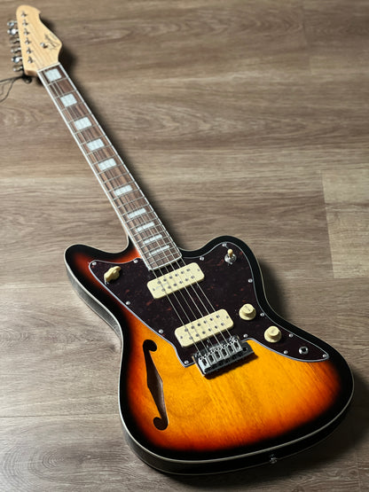 Revelation RJT 60 TL Thinline in 3-Tone Sunburst