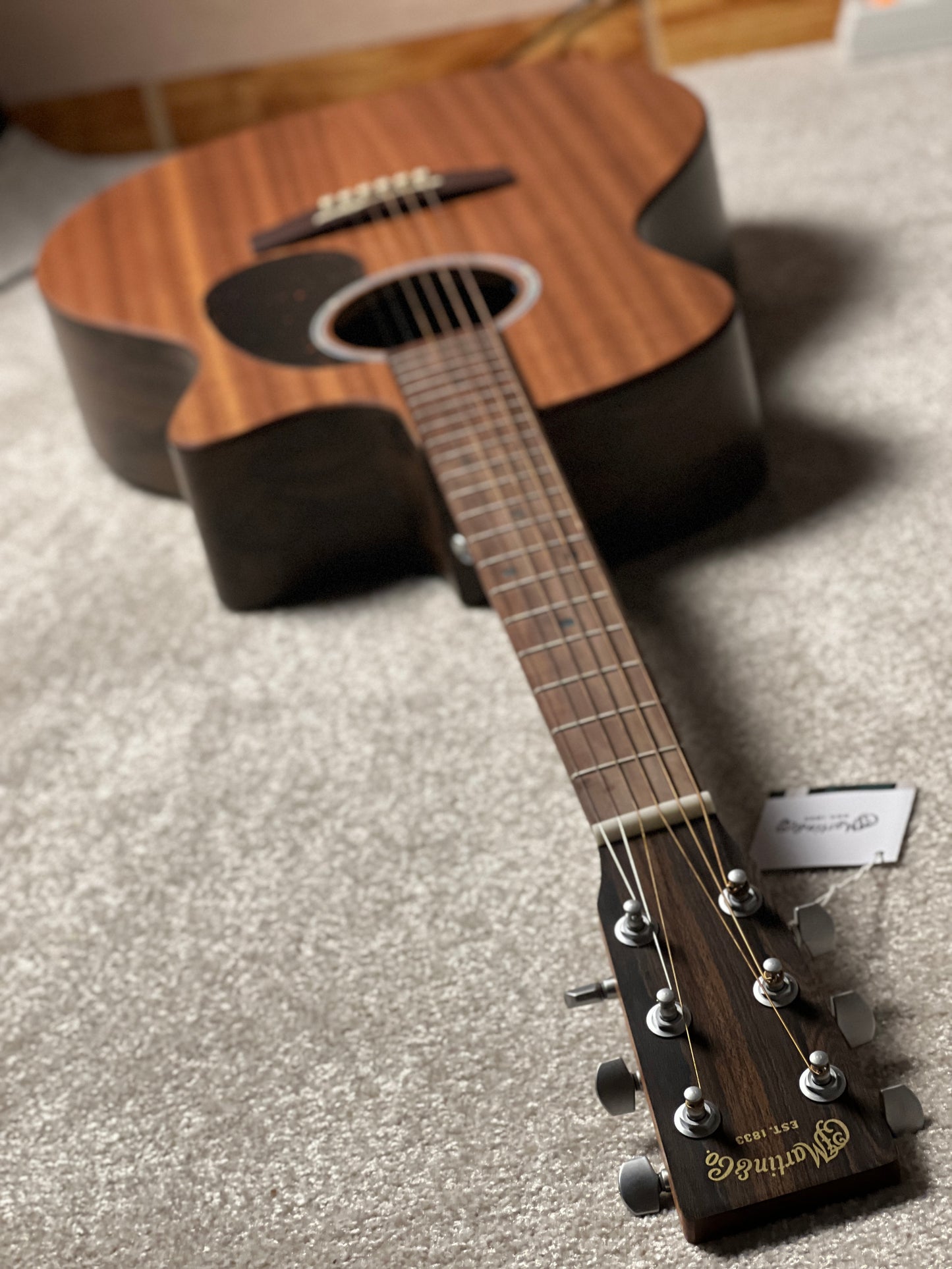 Martin GPC-X2E Ziricote Acoustic Electric in Natural 2925834