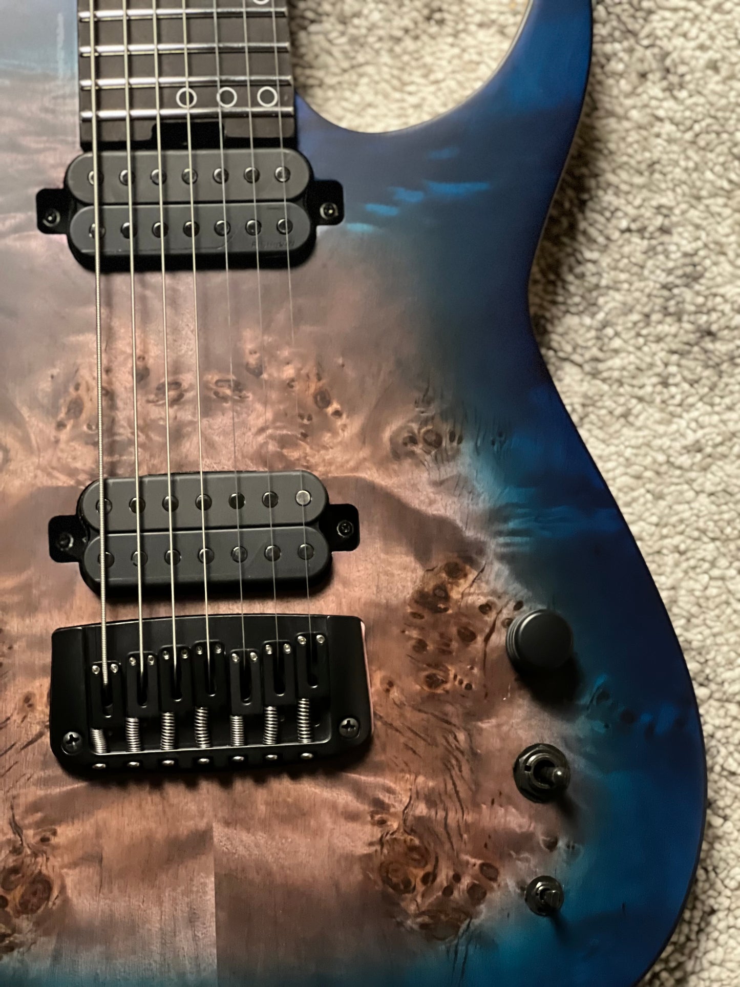 Schecter Keith Merrow KM-7 MK-III Artist BCR in Blue Crimson W23070057