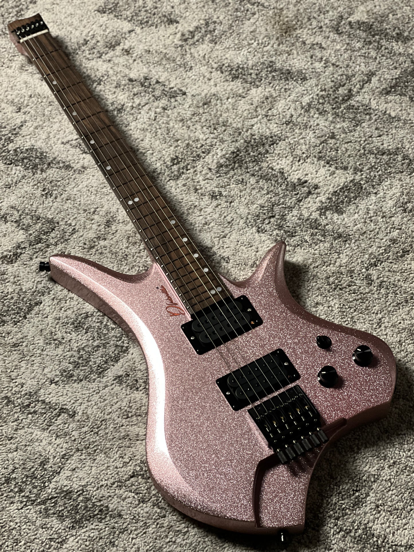 Dhatarattha Custom DHL in Starlight Burgundy with Rosewood FB