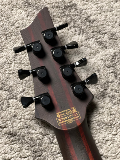 Schecter John Browne Tao-7 in Ozone Burst W26010931