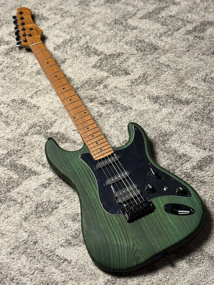 SQOE SEST650 GR HSS Ash Roasted Maple Series in Open Pore Green