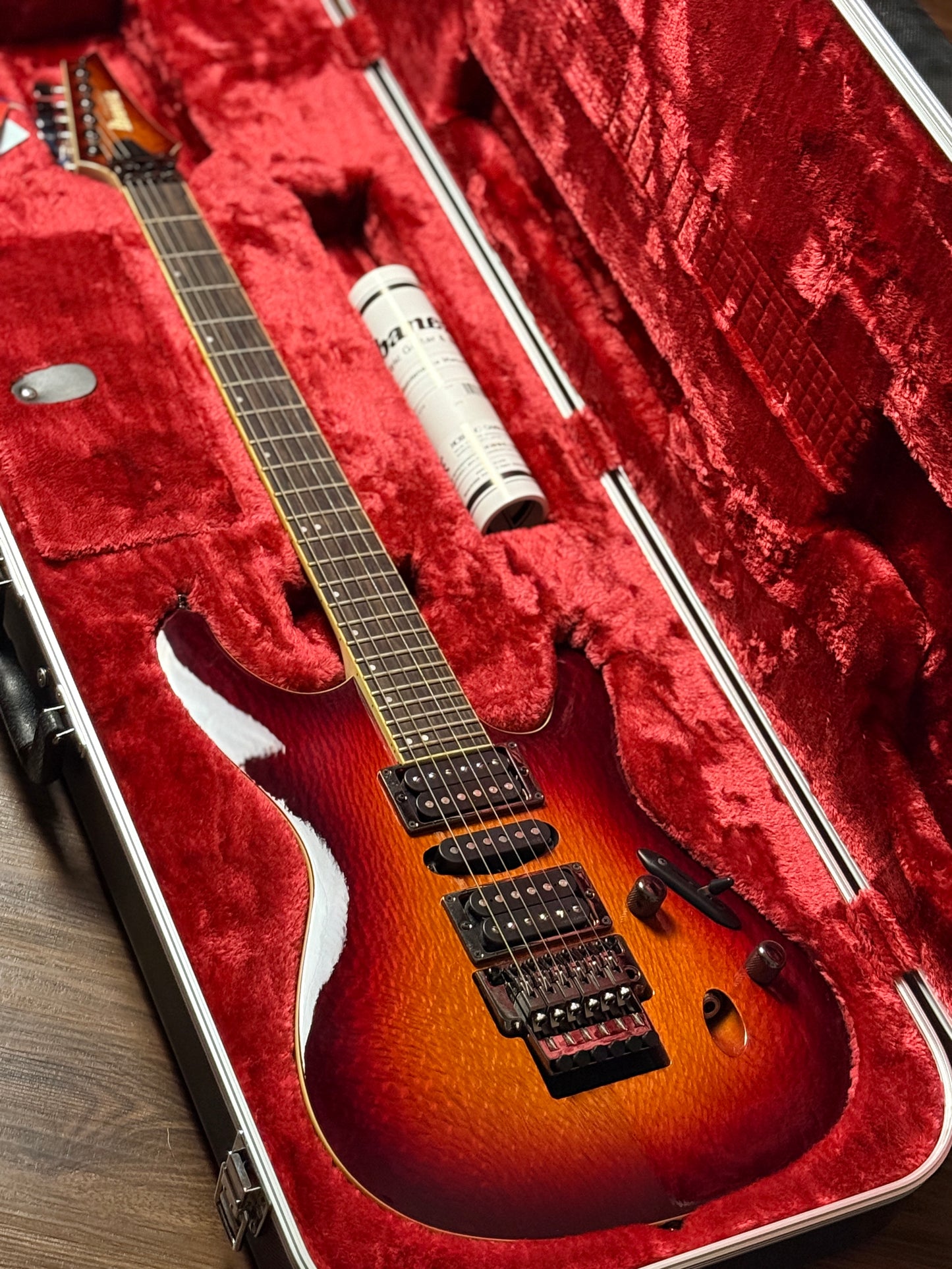 Ibanez Prestige S6570SK - Sunset Burst F2207034