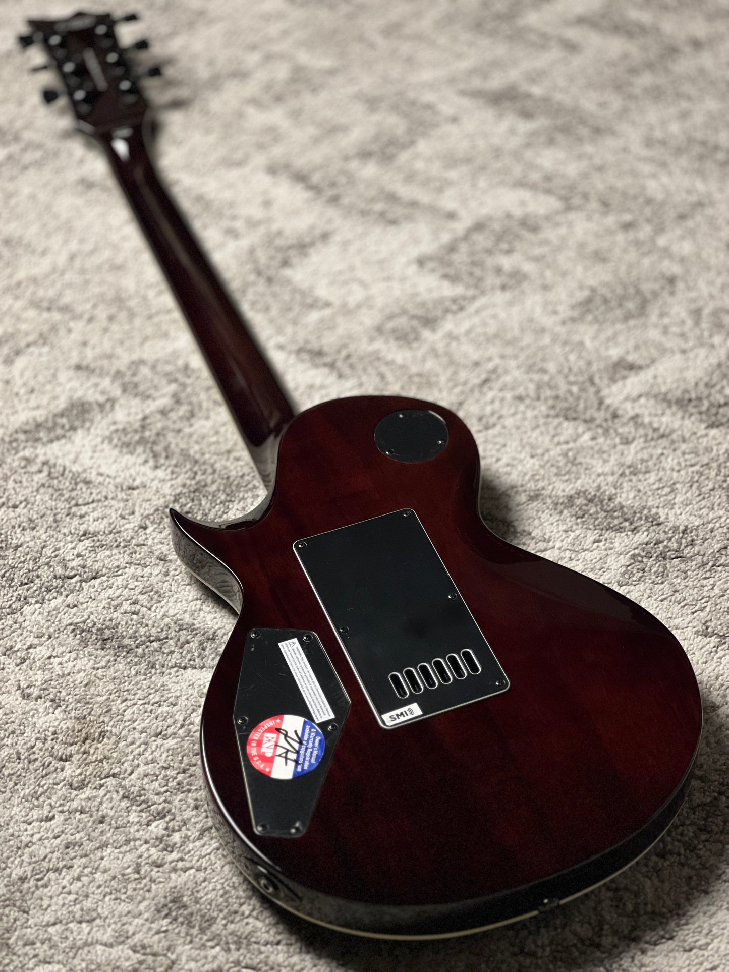 ESP LTD EC-1000 Evertune in Dark Brown Sunburst