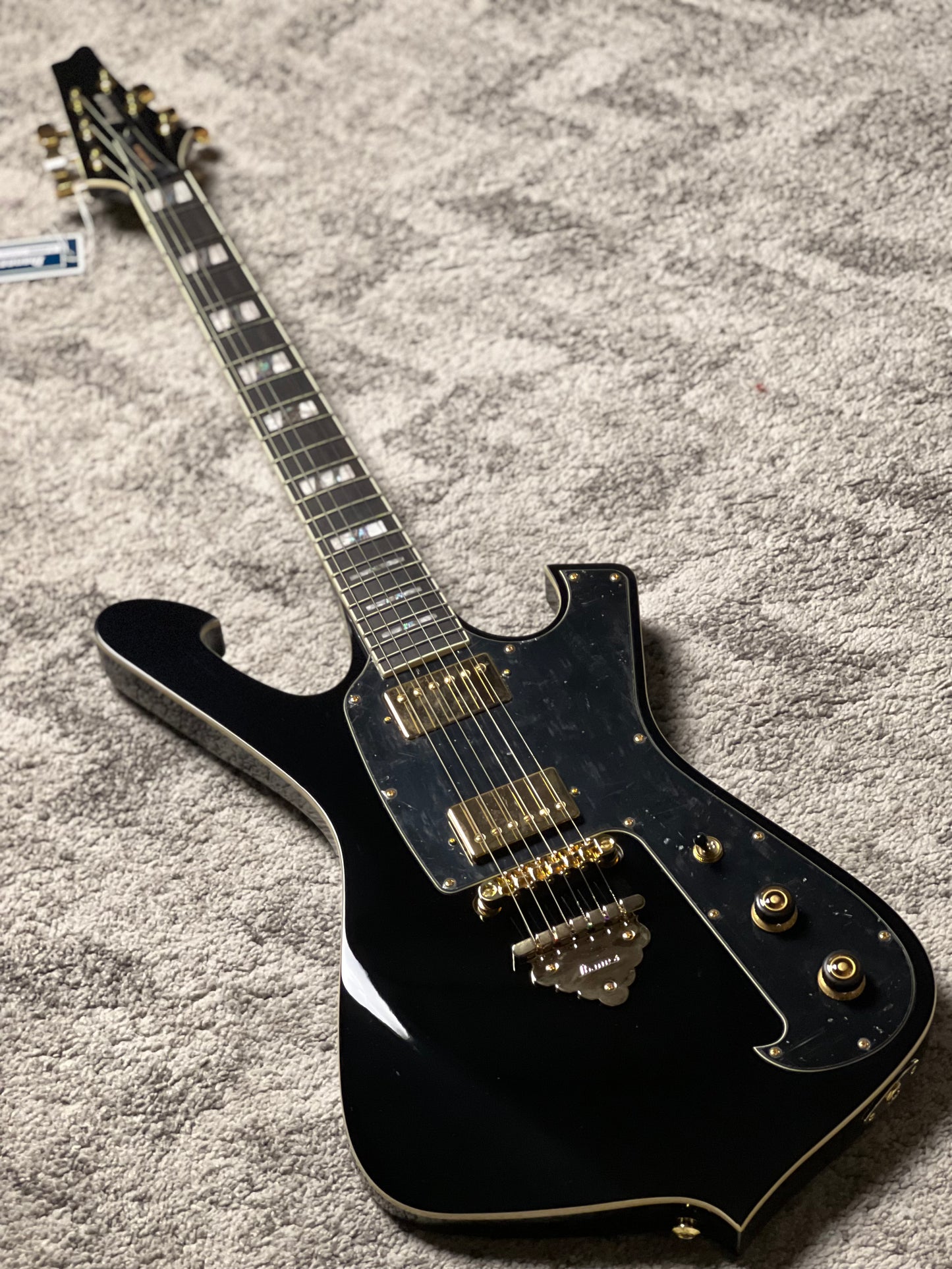 Ibanez FRM350-BK Paul Gilbert Signature with Bag in Black 4L250500122