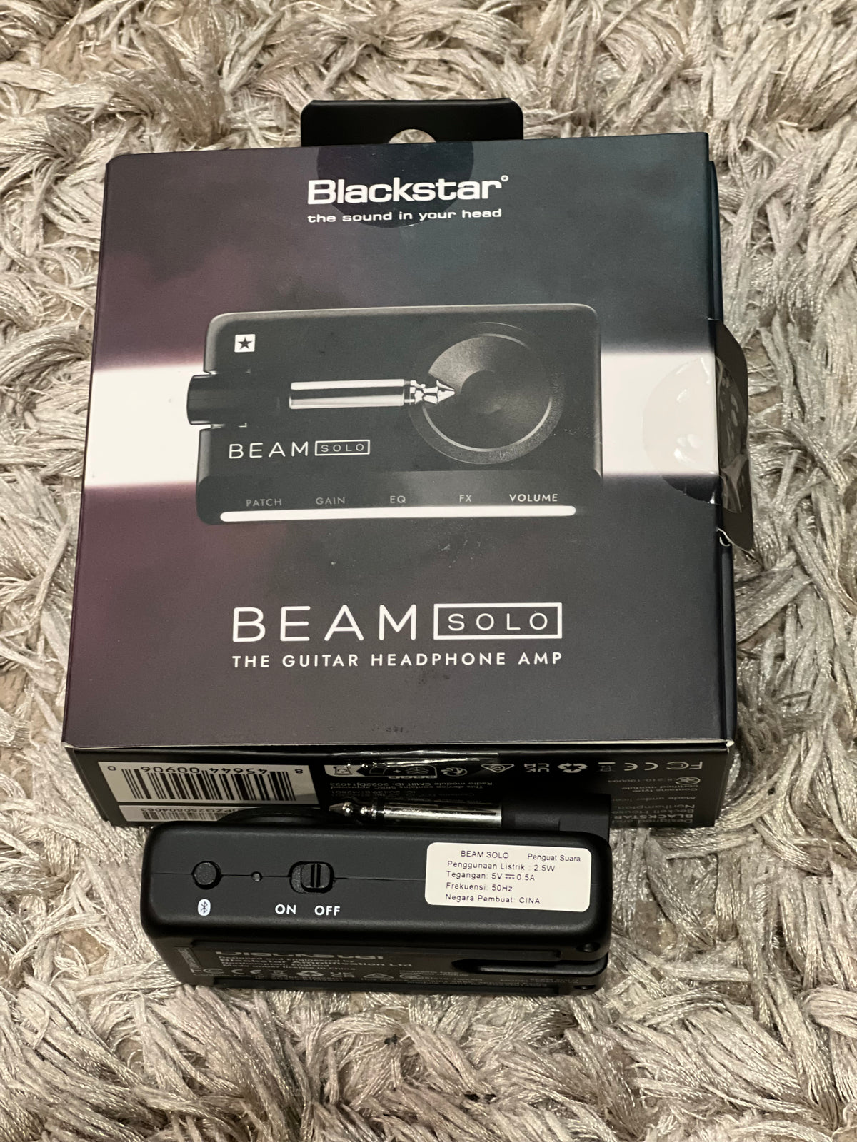 Blackstar BEAM Solo Headphone Amplifier in Black