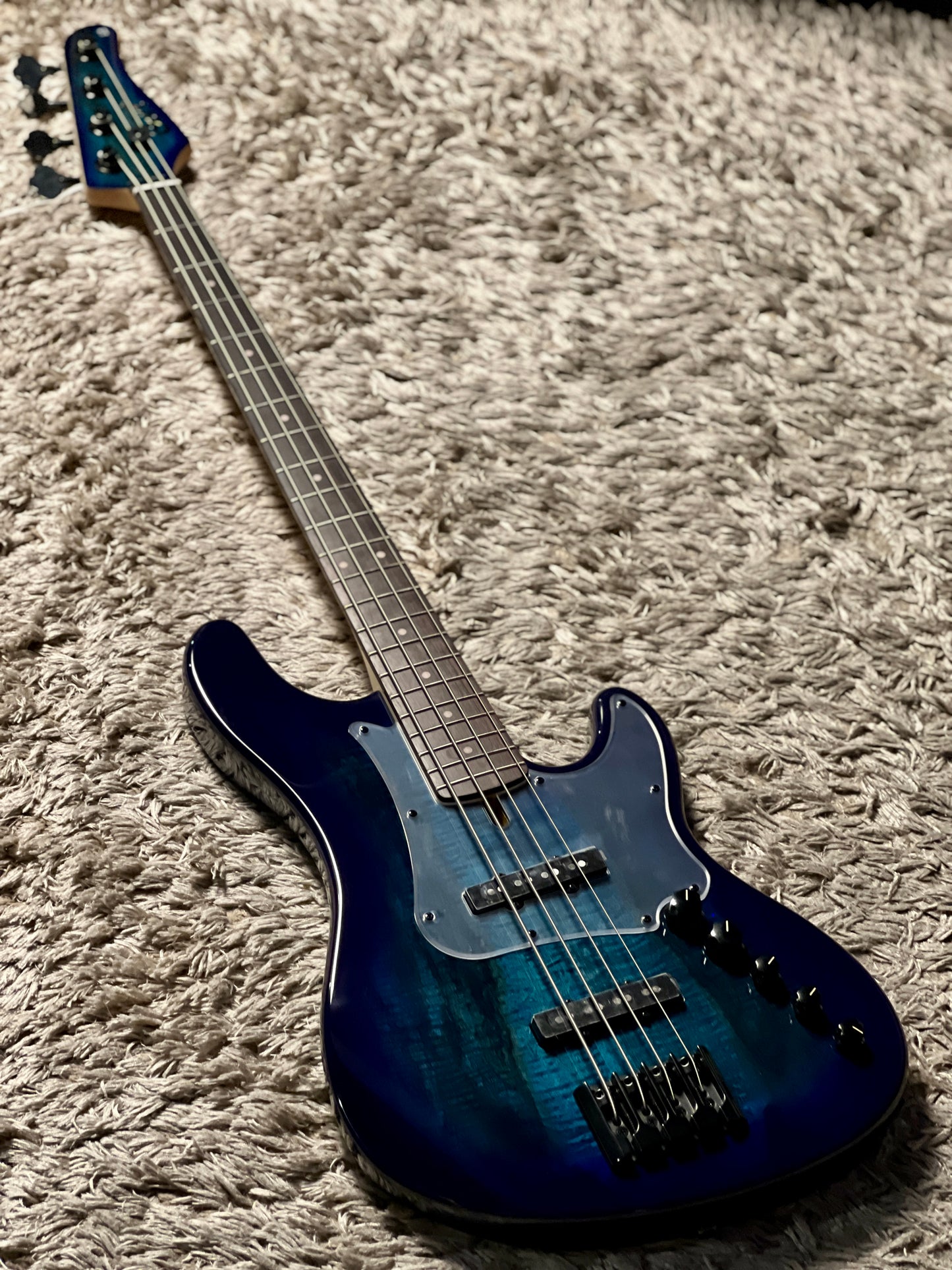 Cort GB Fusion 4 BB in Blue Burst