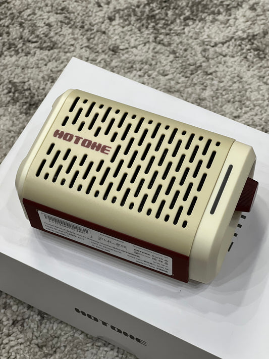 Hotone Pulze Mini BT Modeling Amplifier, White Edition