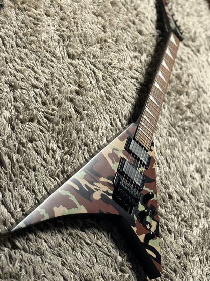 Jackson X Series Rhoads RRX24 with Laurel FB in Woodland Camo (USED)