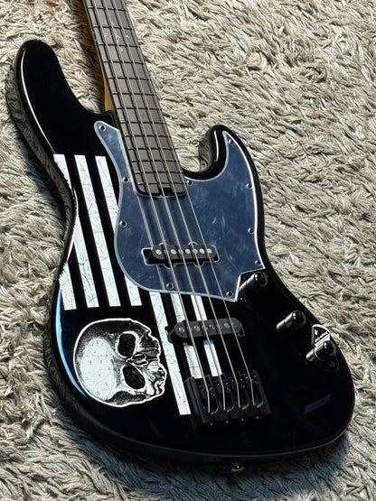 Schecter JD Deservio J-4 Bass in Gloss Black