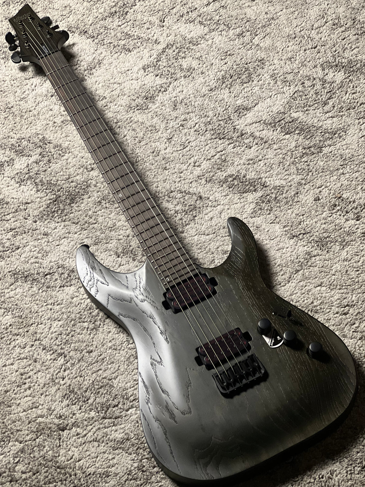 Schecter C-1 EX Apocalypse in Rust Grey