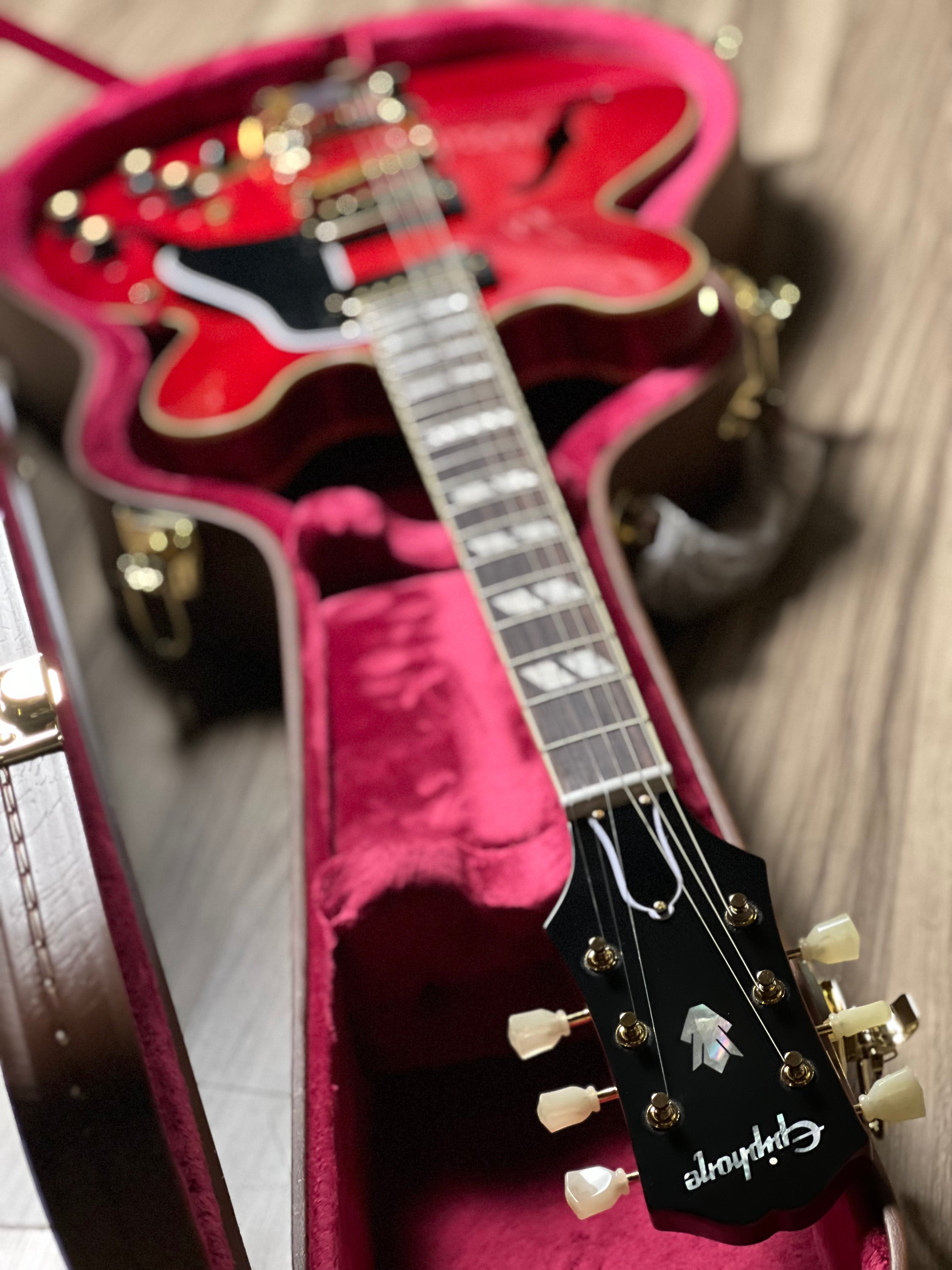 Epiphone Back to the Future ES-345 in Cherry Red – nafiriguitar.com