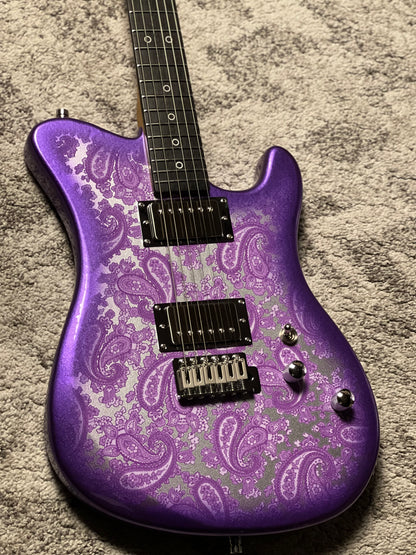 Dhatarattha Performance DTL HH in Purple Paisley with Rosewood FB