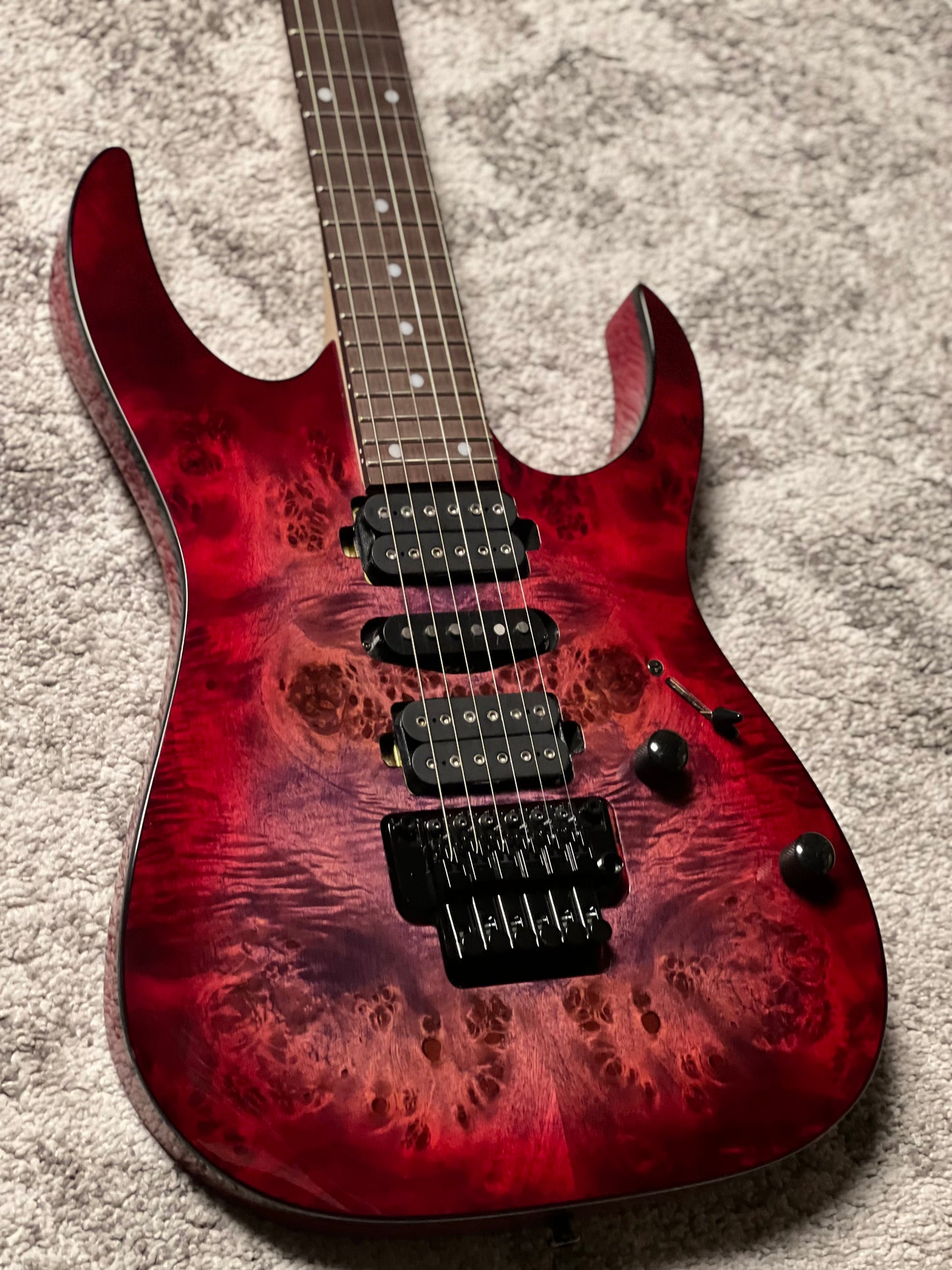 Ibanez RG470PB-REB in Red Eclipse Burst 260201470 (USED)