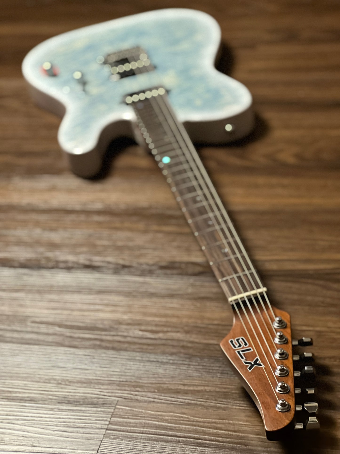 SLX Raven Modern 24 HH in Larimar with Rosewood FB Limited Edition