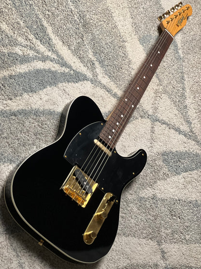 Tokai Japan ATE-101B -G/R Breezysound in Black with Gold Hardware 231337