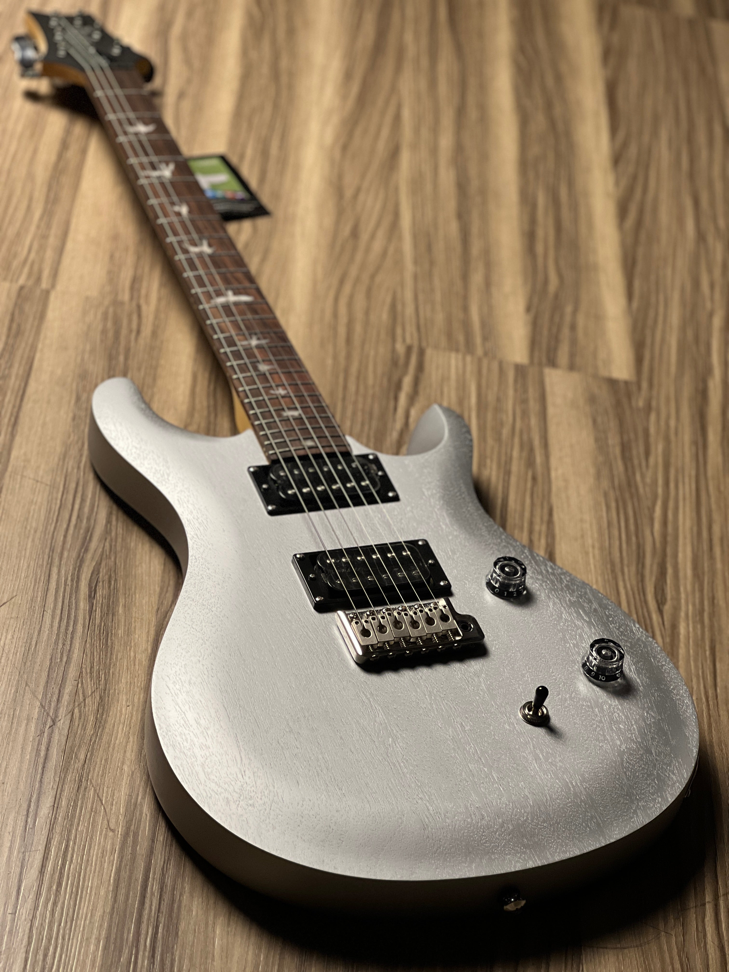 Prs Statement PRS SE CE 24 standard Satin Metallic Silver Satin – nafiriguitar.com