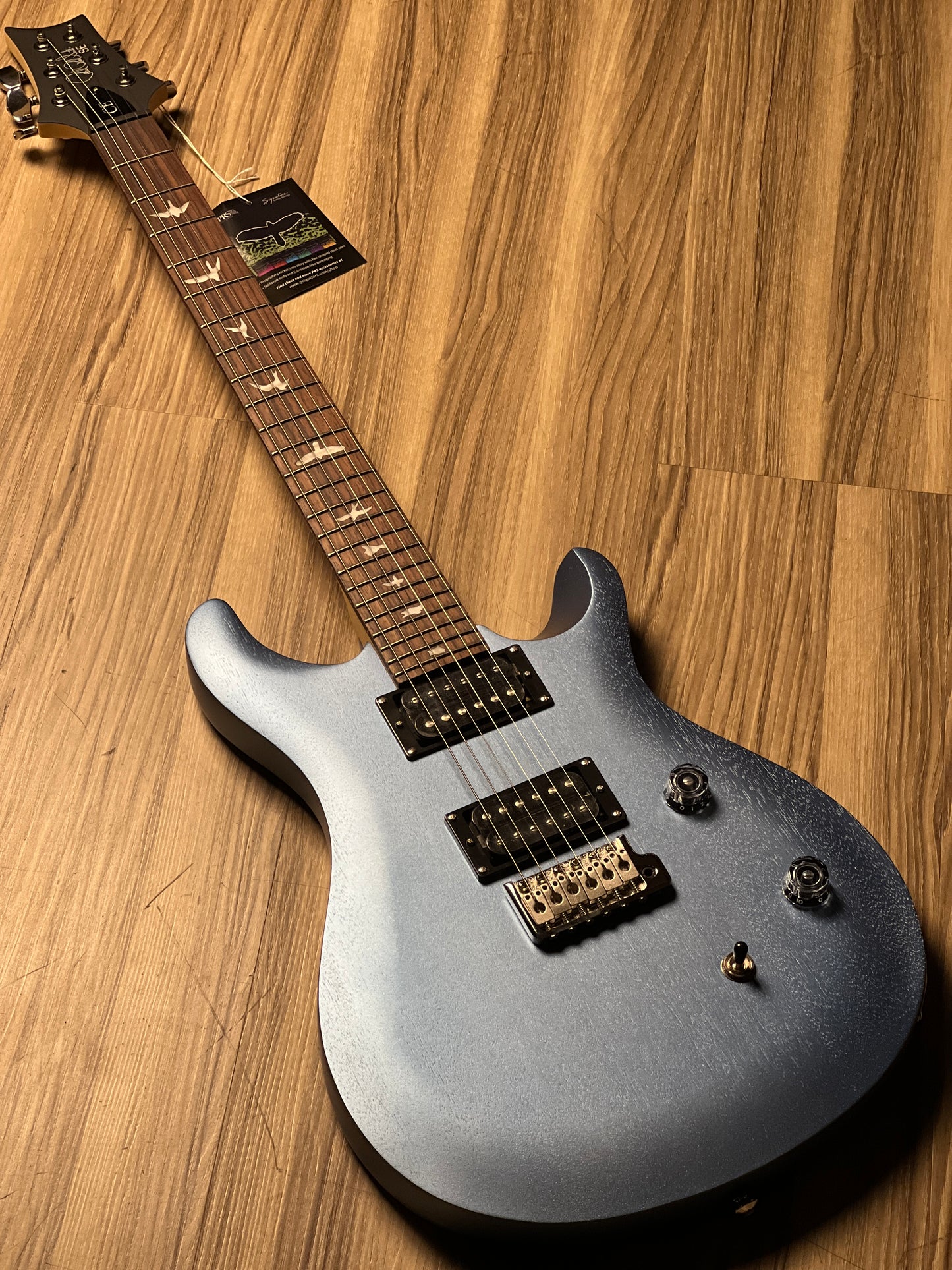 PRS SE CE 24 standard Satin Ice Blue Metallic Satin