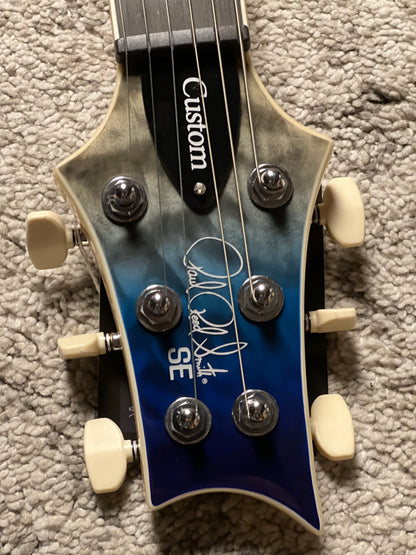PRS SE Custom 24-08 Quilt in Blue Fade Limited Edition
