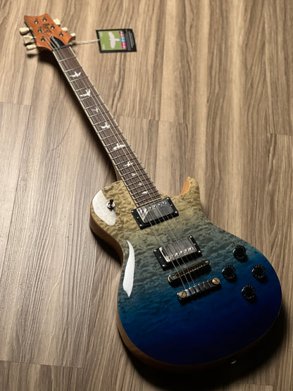 PRS SE 594 Quilt Limited Edition Singlecut in Blue Fade