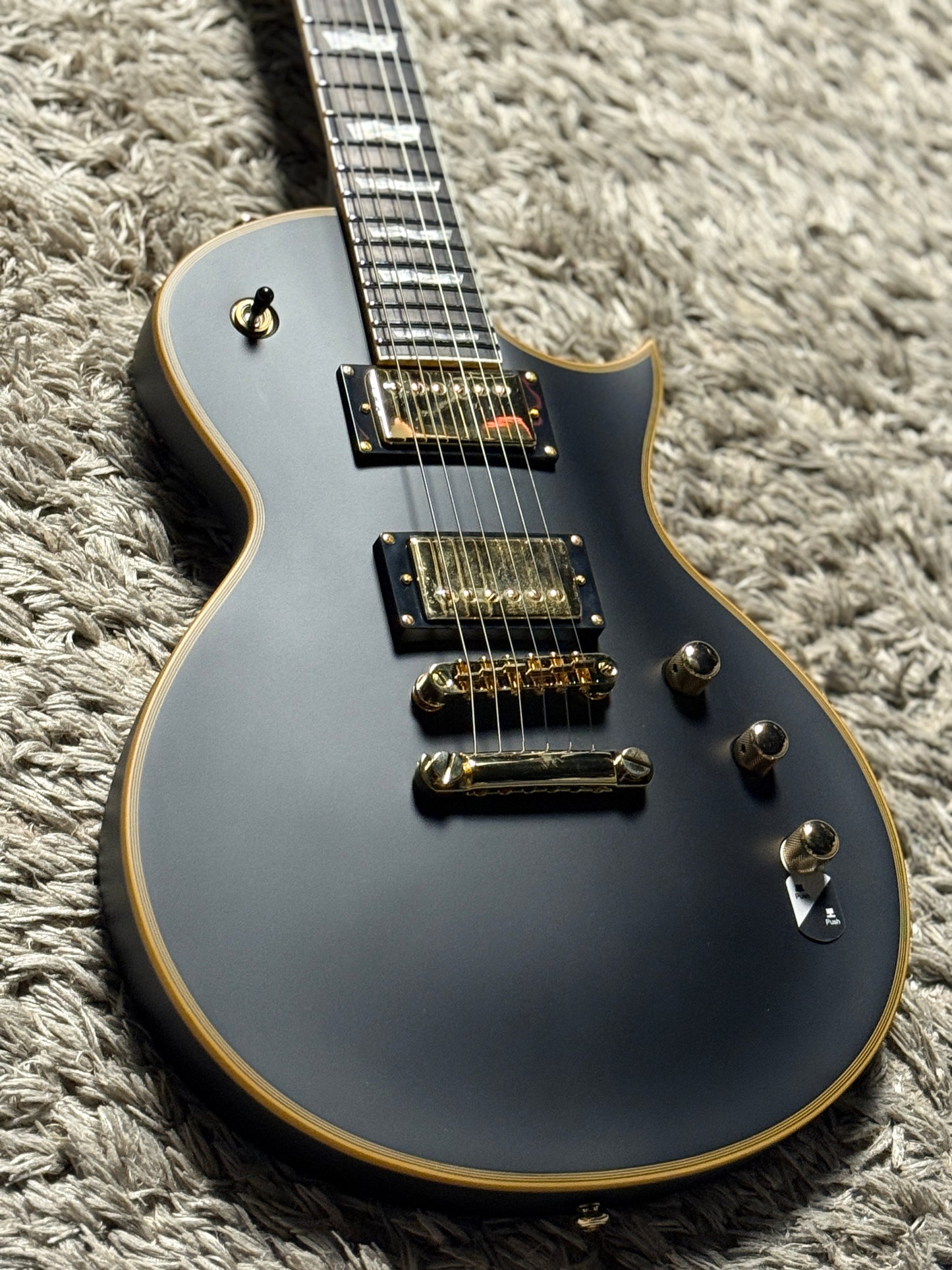 ESP LTD EC-1000 with Seymour Duncan in Vintage Black W24080611