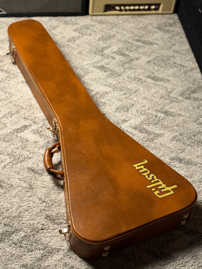 MOD Case Gibson Flying V Hardshell Case Replica in Brown