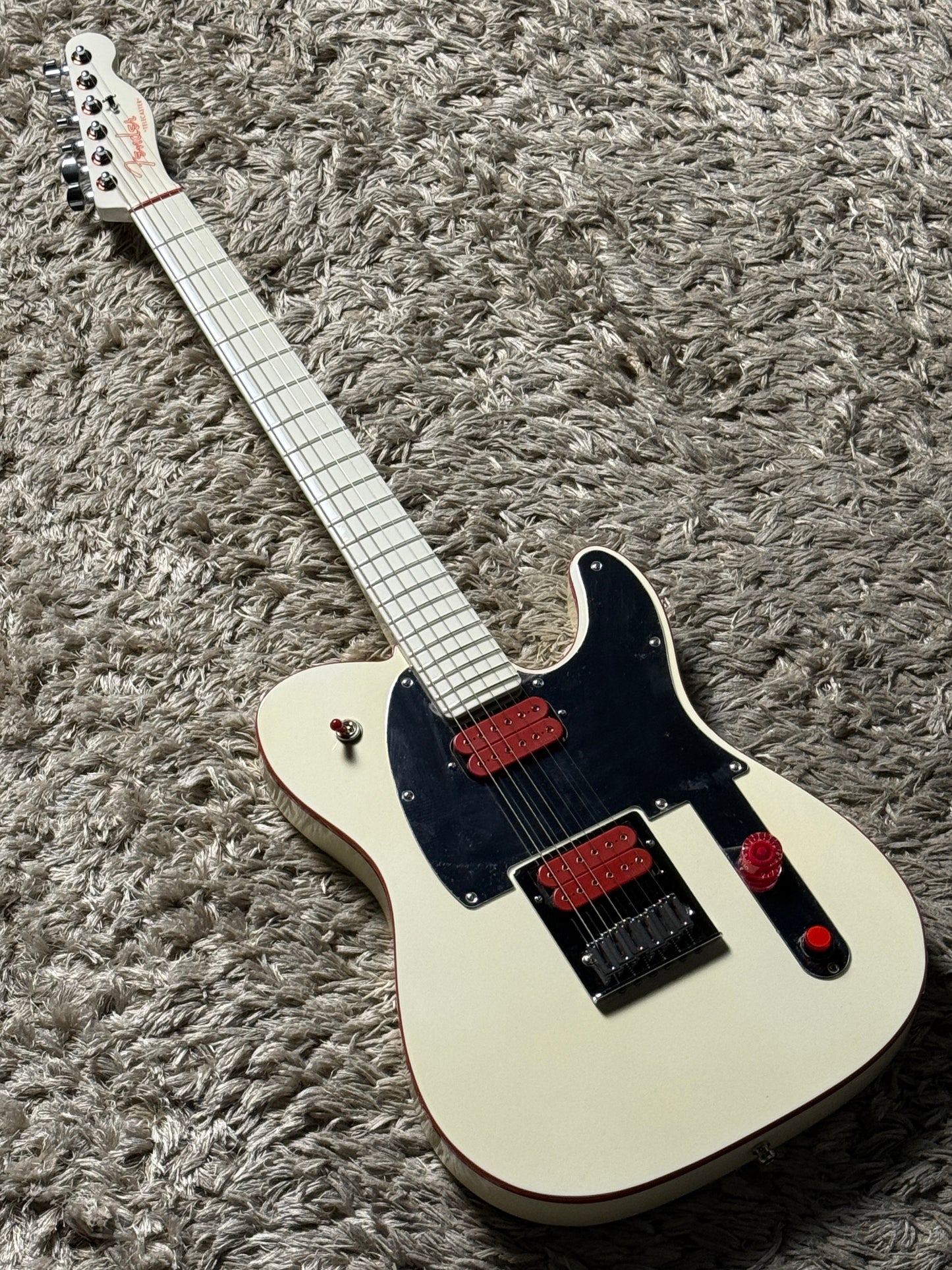 Fender John 5 Ghost Telecaster with Maple FB in Arctic White J5220177