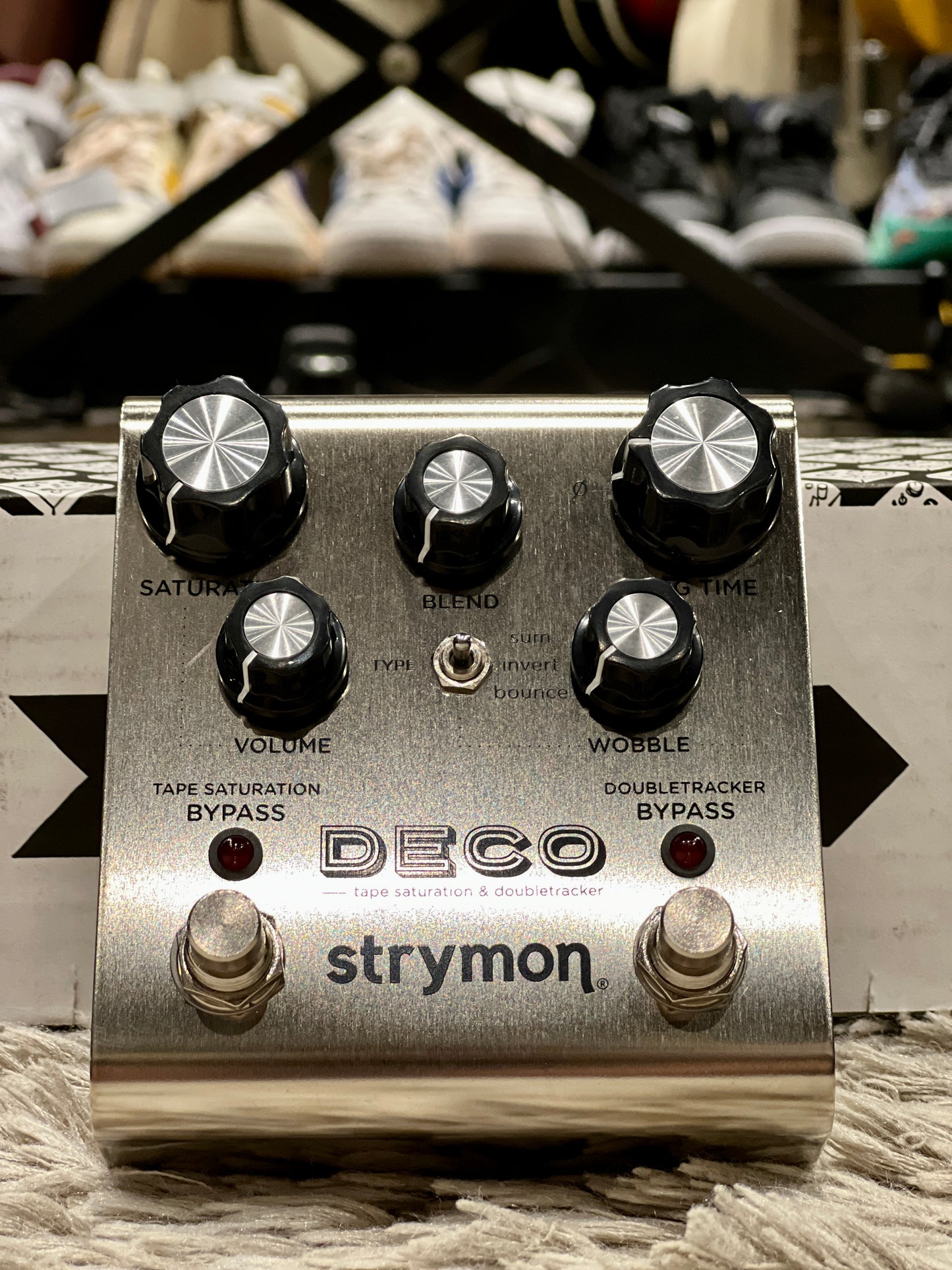 Strymon Deco 2FSR Tape Saturation & Doubletracker Guitar Effects Pedal