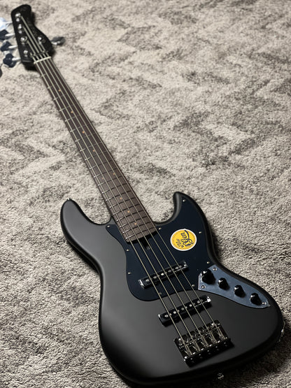 Sire Marcus Miller V3-5 New Gen Electric Bass Guitar in Black Satin