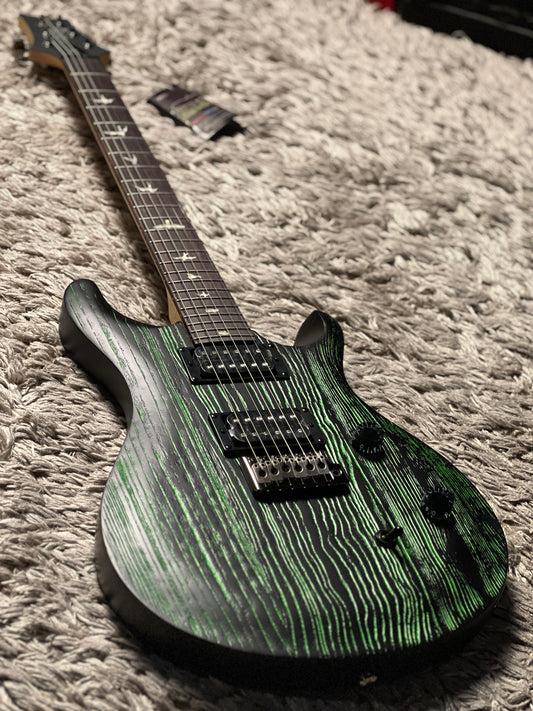 PRS SE CE24 Sandblasted Limited Edition In Green