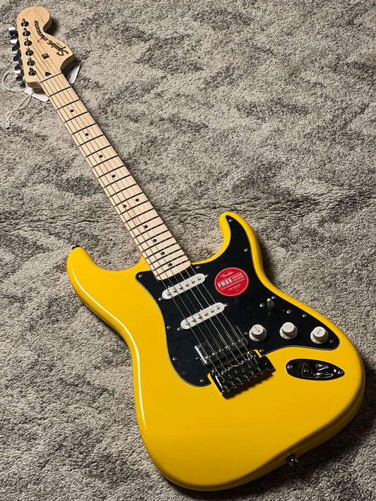 Squier FSR Affinity Series Stratocaster HSS with Maple FB in Graffiti Yellow