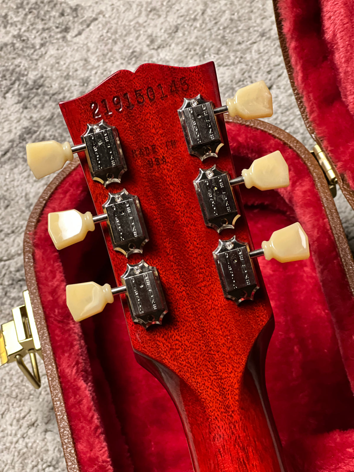 Gibson Japan Exclusive Les Paul Standard 50s "Custom Shop Top" in Heritage Cherry Sunburst 219150145