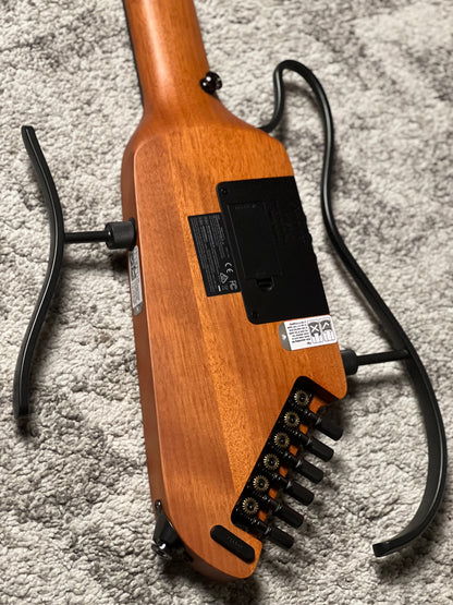 Donner HUSH-I Silent Guitar In Mahogany w/Bag