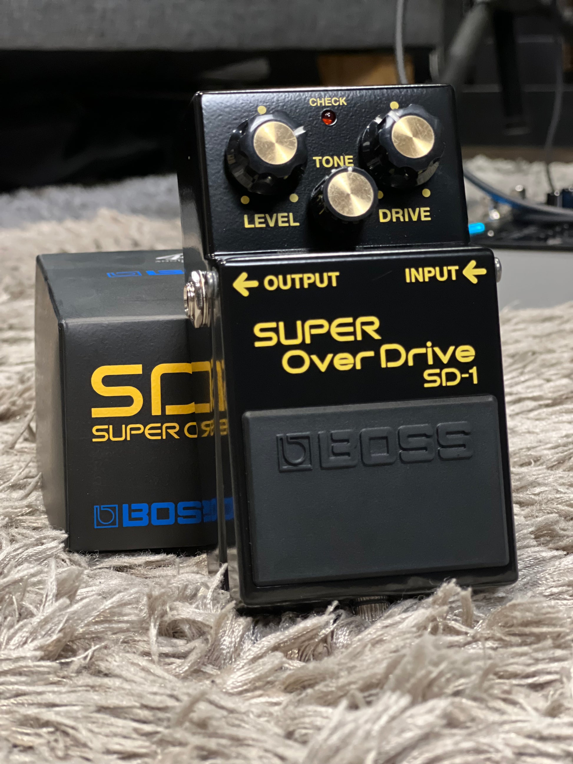 sd 1 pedal Boss SD-1-4A 40th Anniversary Super Overdrive Pedal – nafiriguitar.com