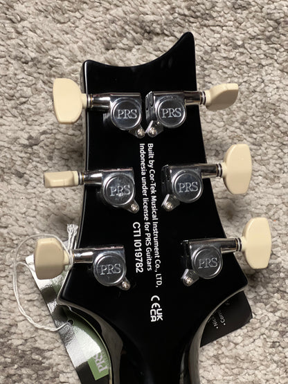 PRS SE Custom 24 Quilt in Teal Black
