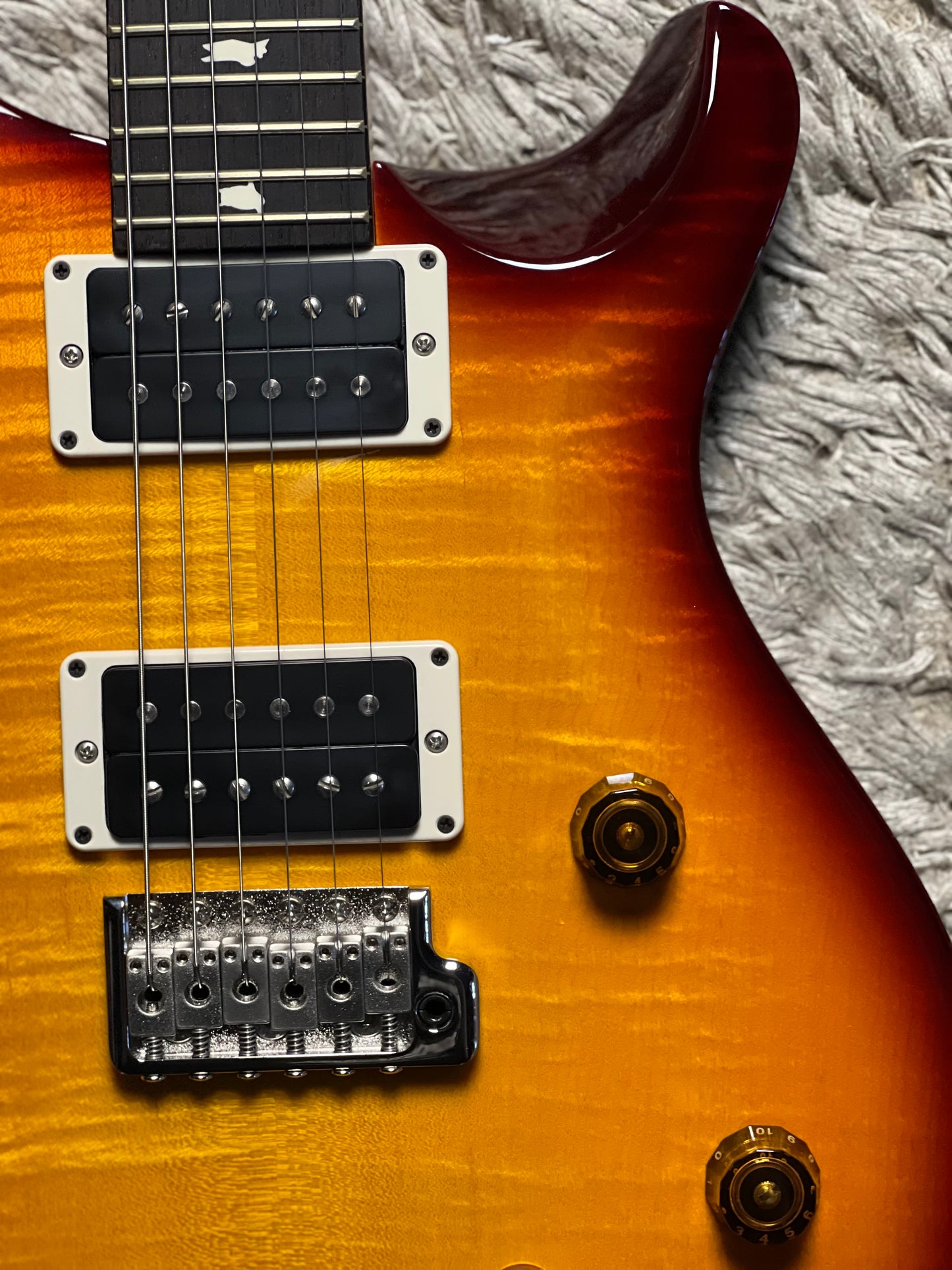 PRS CE 24 Custom Color Tobacco Sunburst 0427456