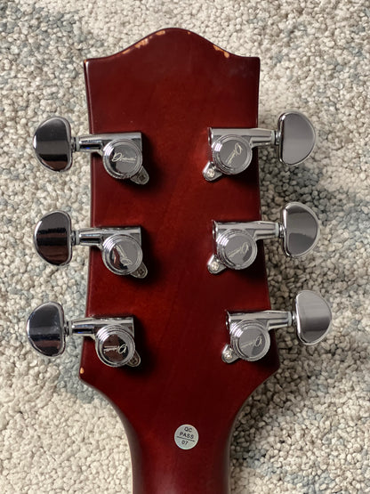 Dhatarattha Custom DLP with Exotic Spalted Flame Top in Natural Relic