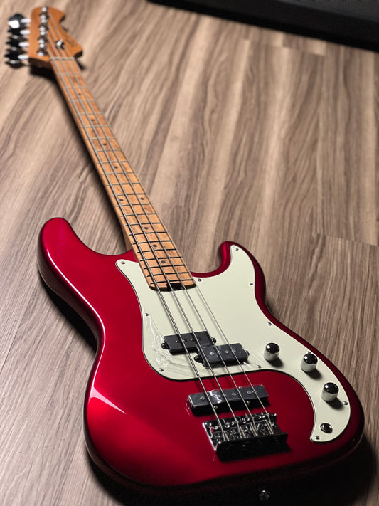 SQOE SPJ600 Roasted Maple Series in Candy Apple Red