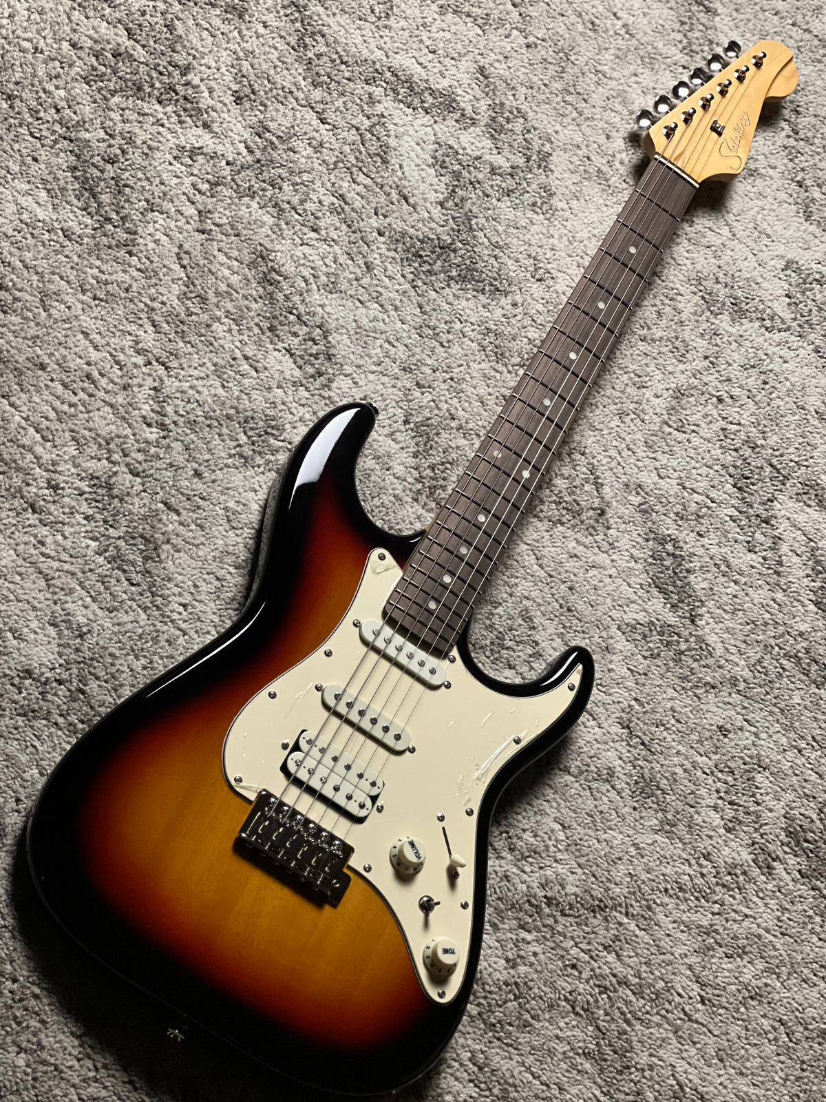 Soloking MS-1 Tribute NEO with rosewood FB in 3-Tone Sunburst