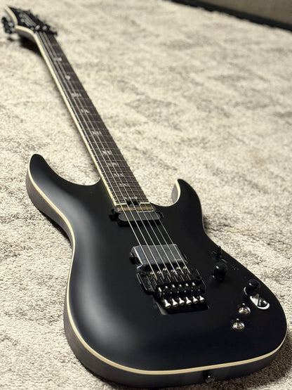 Schecter C-1 FR S SLS Elite Evil Twin - Satin Black W25120991