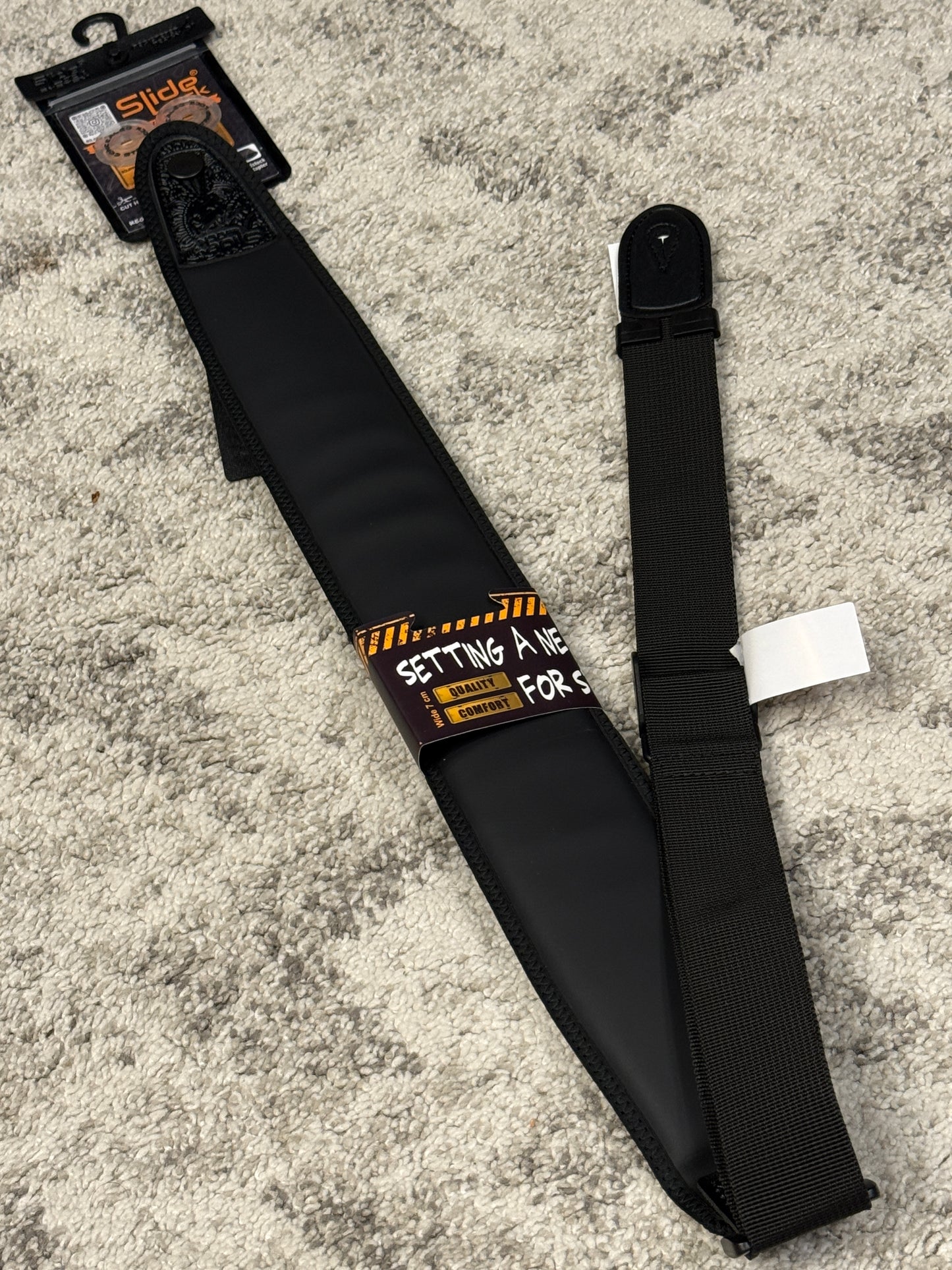 Slide Lock Padded Strap for guitar