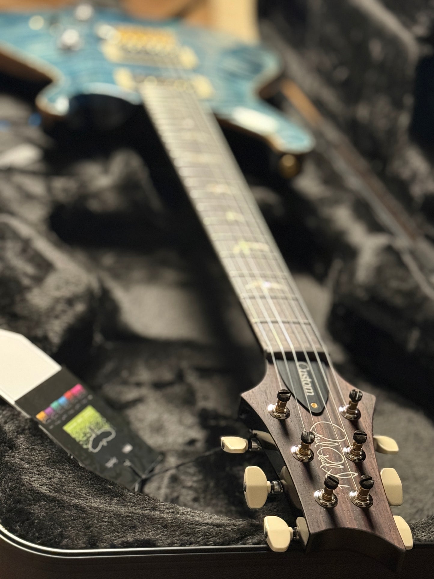 PRS Custom 24 10-Top in Faded Whale Blue 0416148