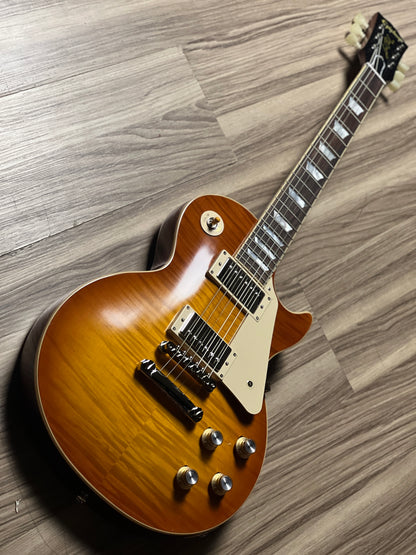 Epiphone 1960 Les Paul Standard Reissue in Ice Tea Burst w/Case 25011521075