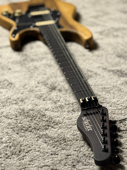 Schecter Sun Valley Super Shredder Exotic in Black Limba W26010858