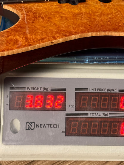 Ibanez Japan Custom Shop Visions IV1RG with Ebony FB in Amber I25306