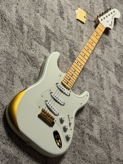 Fender Japan Ken Stratocaster Experiment No. 1 with Maple FB in White JD23027580