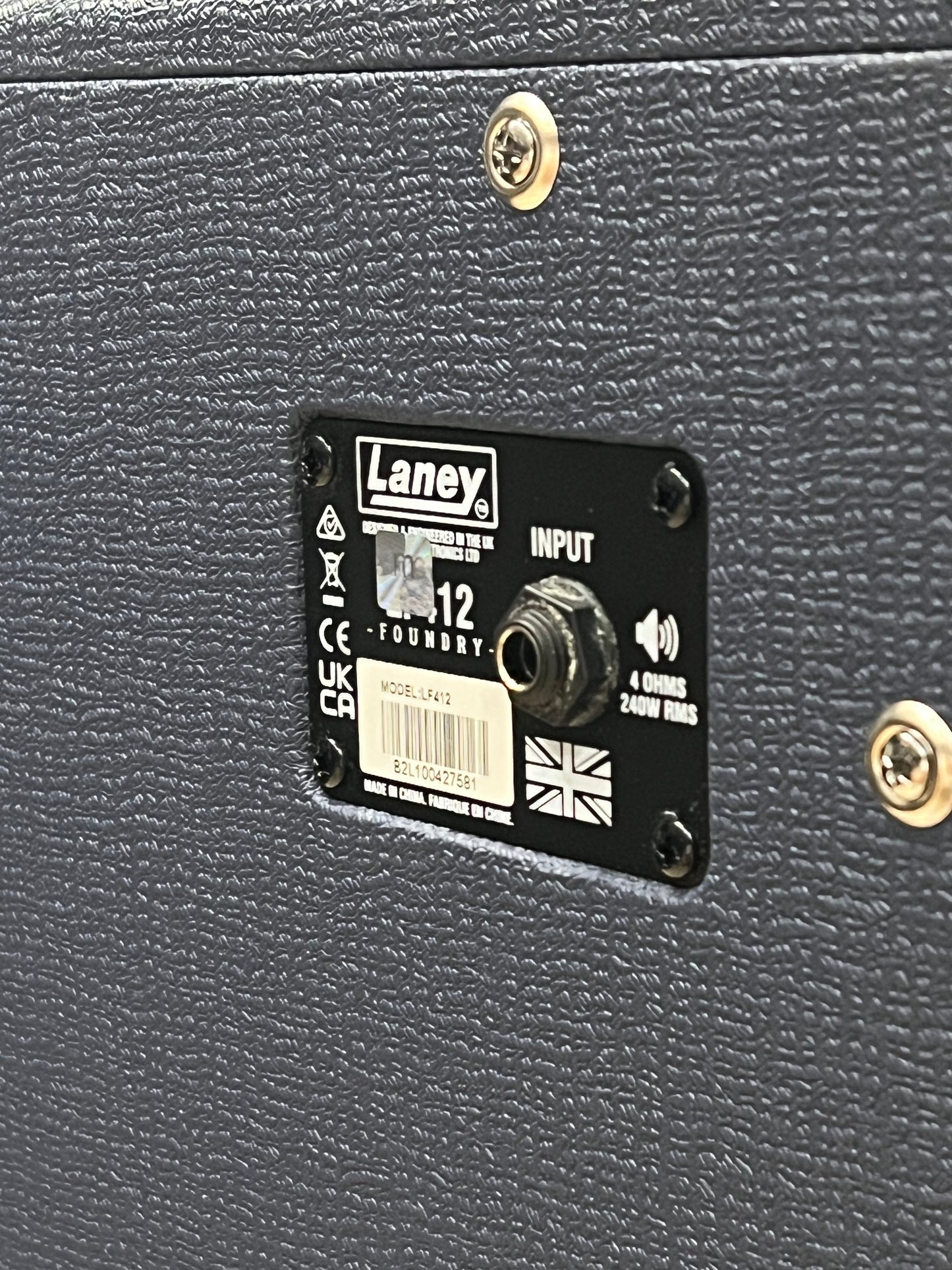 Laney LF412 240-watt 4 x 12-inch Speaker Cabinet